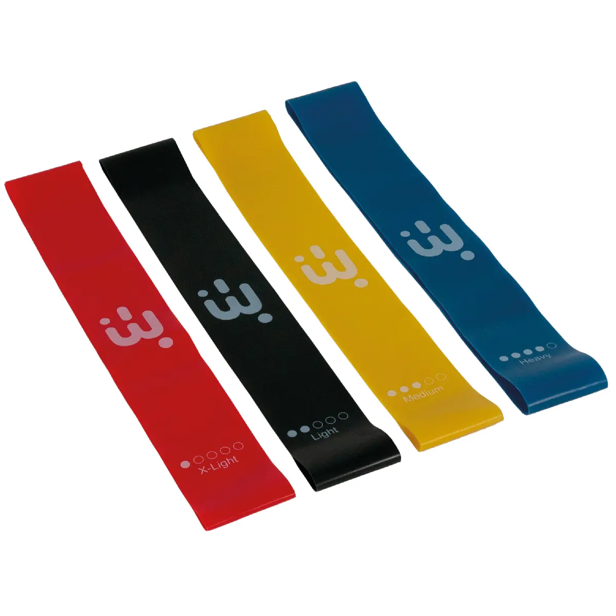 Latex elastieken voor aerobics Bliss (x4)