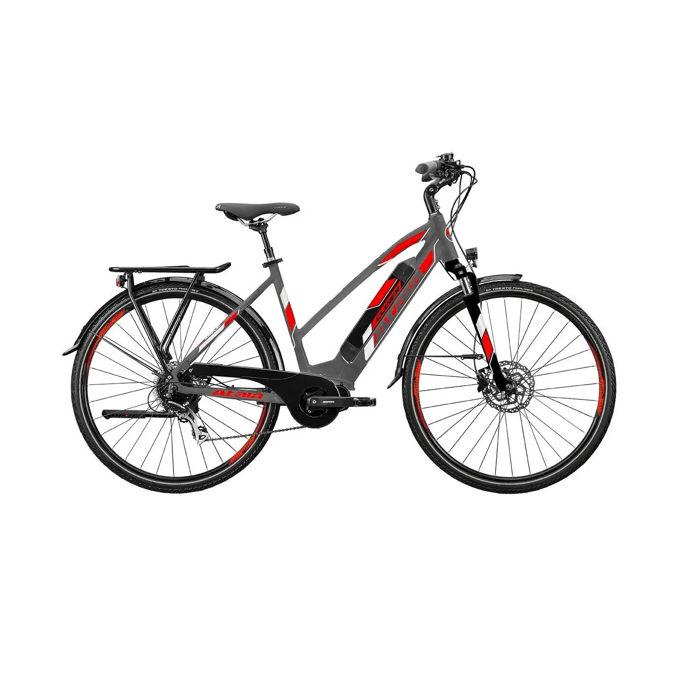 Elektrische damesfiets Atala Clever 7.2 LT RD-V4009 9V