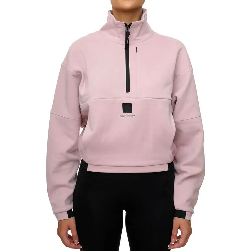 Sweatshirt 1/4 Reißverschluss Damen Superdry Tech