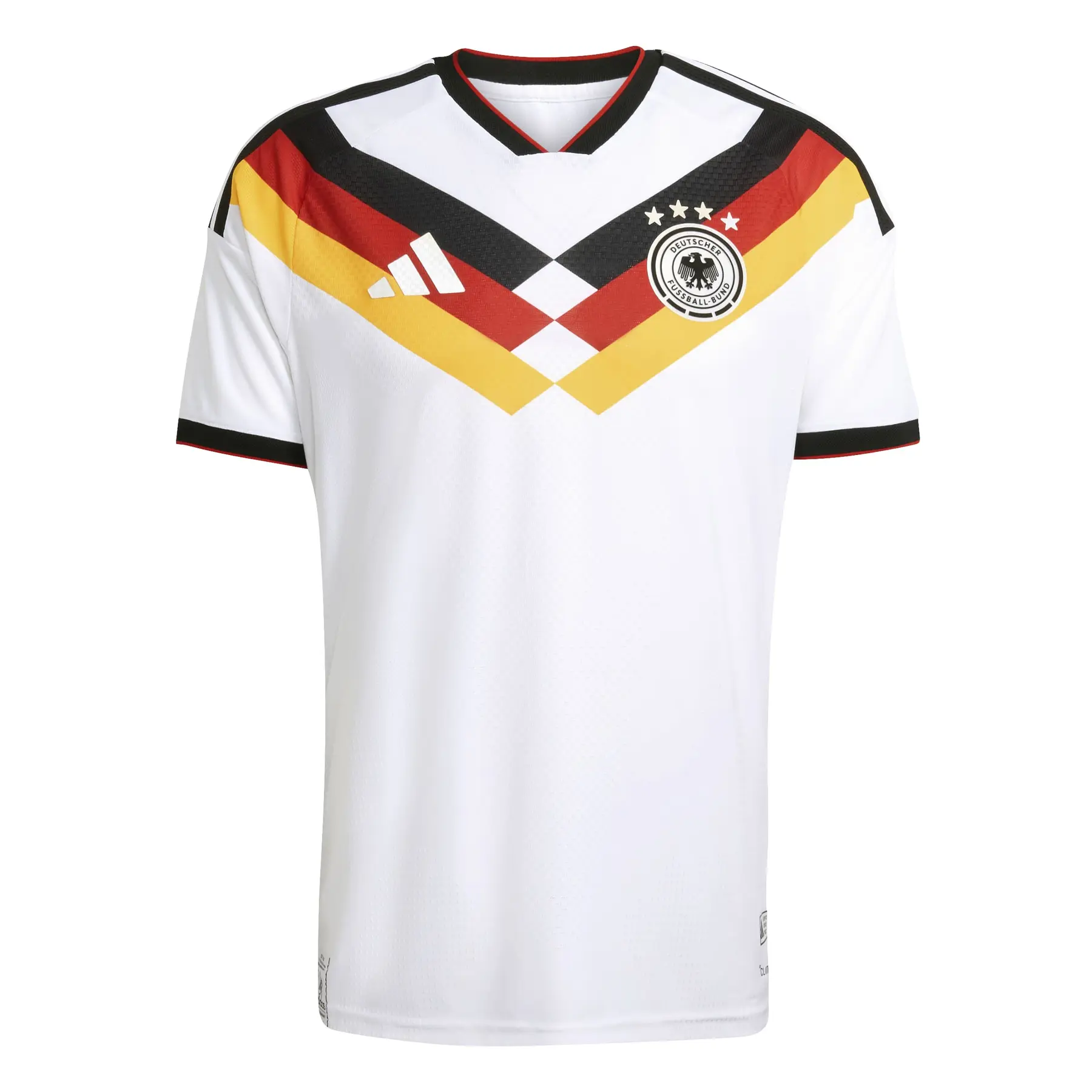 Authentiek Thuis Shirt Duitsland Coupe du Monde 2026
