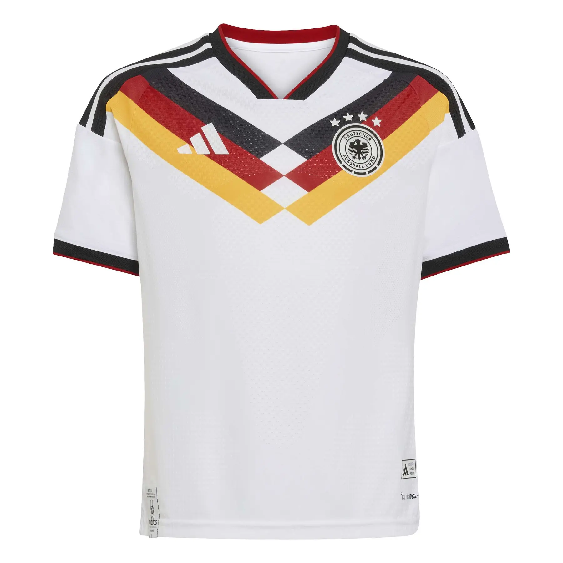 Offizielles Kinder-Heimtrikot Deutschland WM 2026 - Farbe: Blanc
