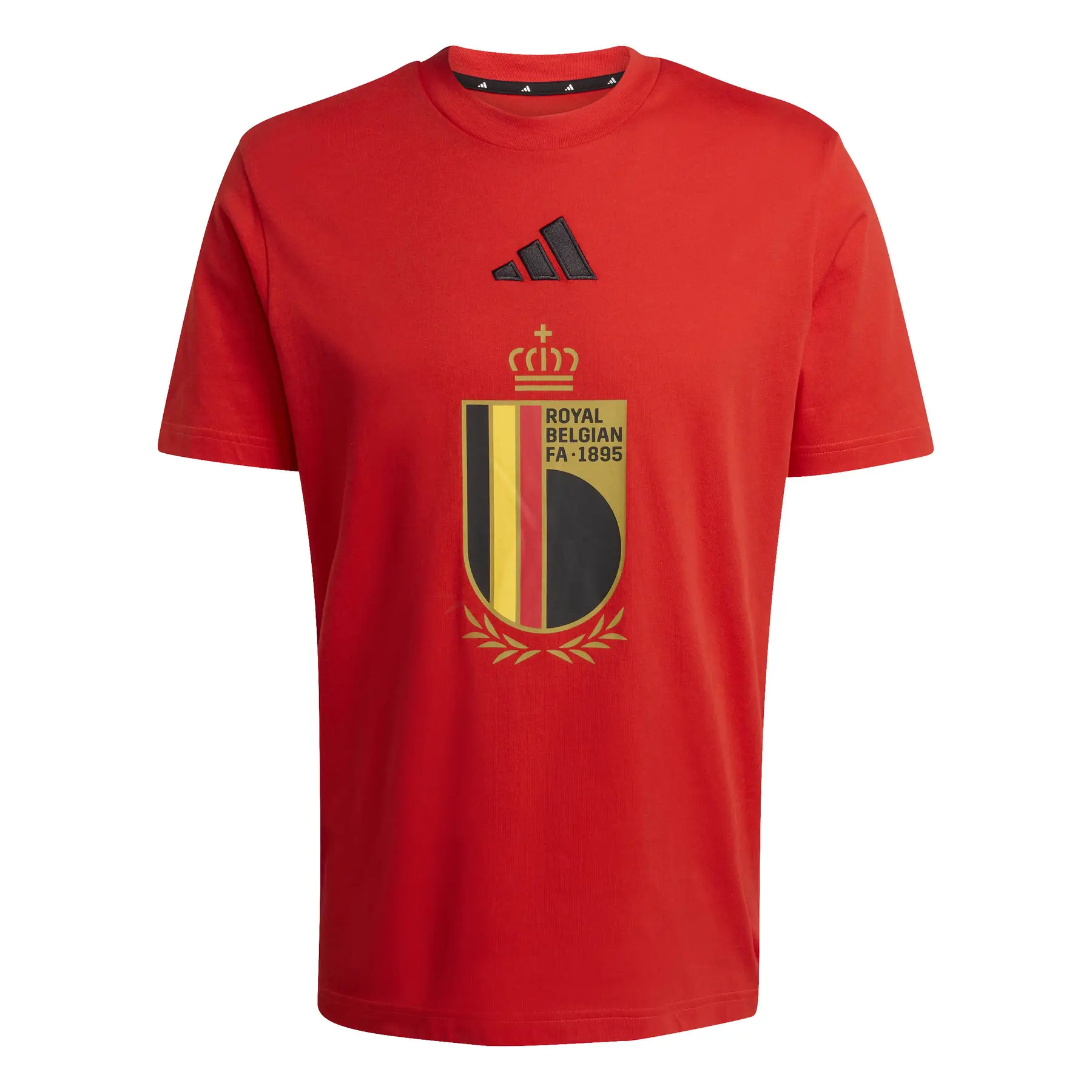 Belgien T-Shirt DNA Graphic Coupe du Monde 2026 - Farbe: Rouge