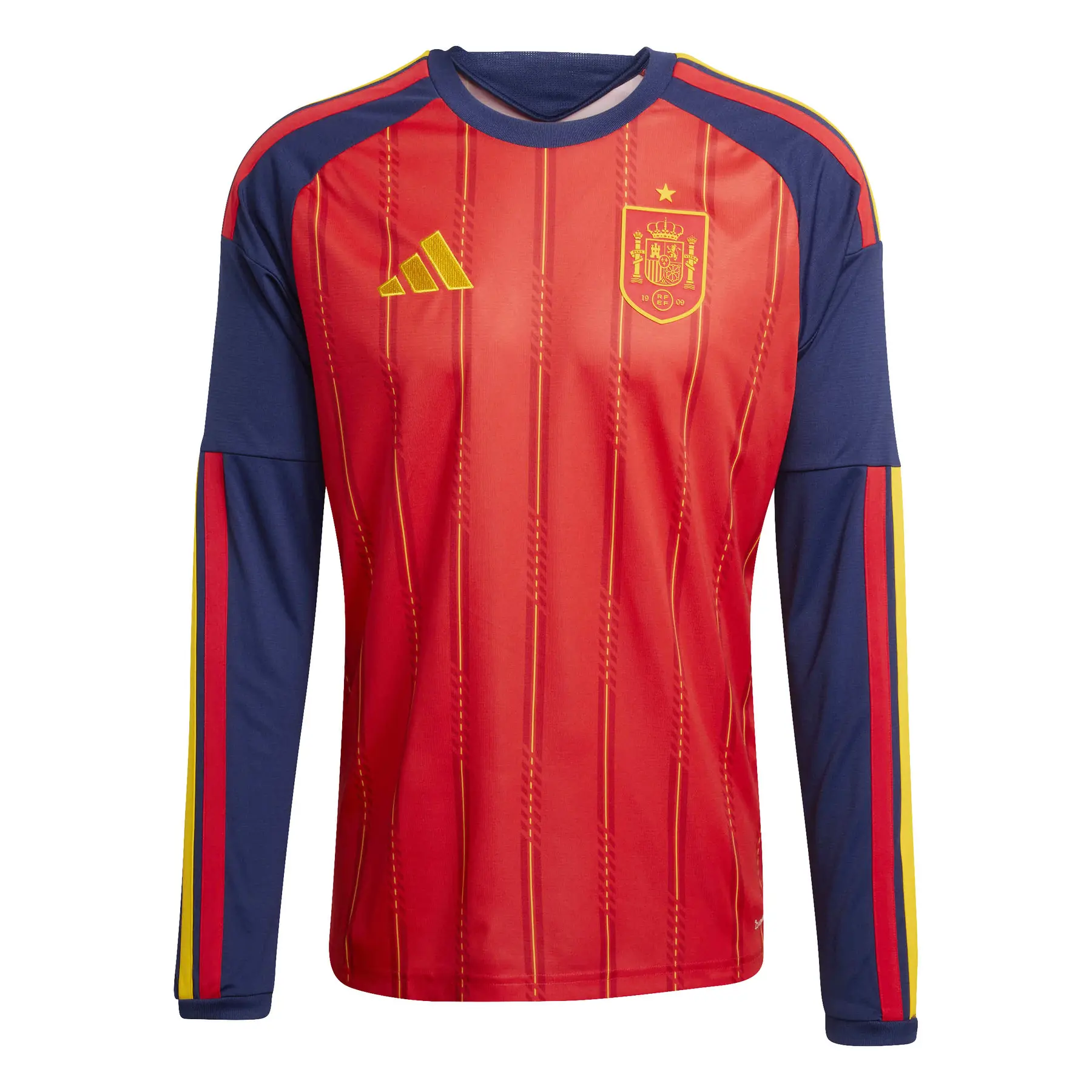 Maglia Casalinga maniche lunghe Spagna Coupe du Monde 2026