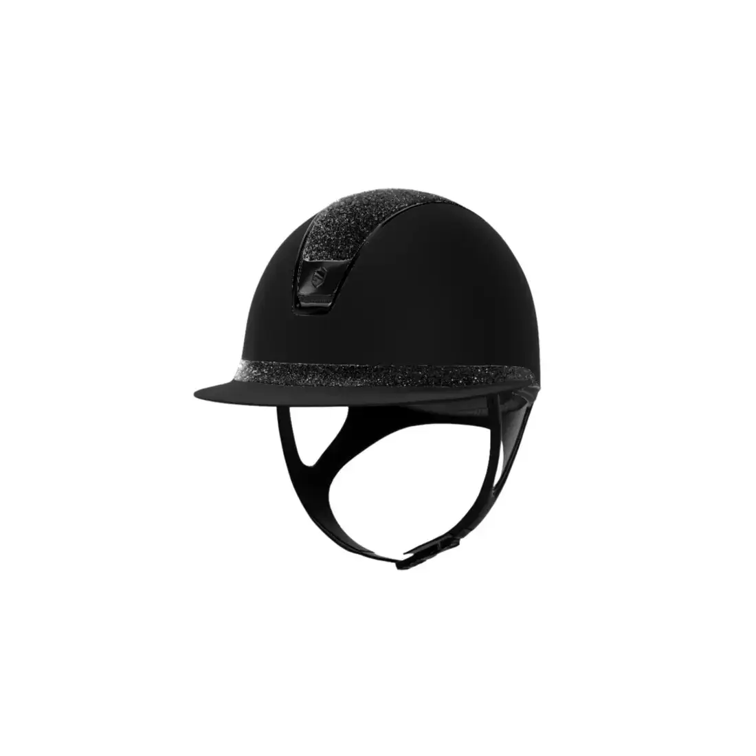 Casco da equitazione Samshield Custom Miss Shadowmatt Crystal Fabric 2.0