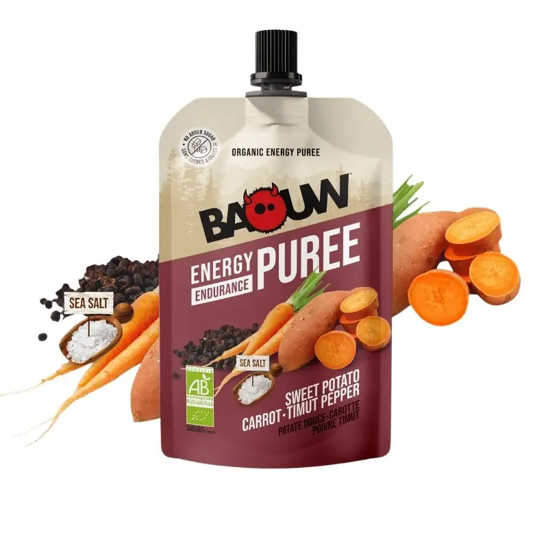 Purèe energetica Patata Dolce-Carota-Pepe Timut Baouw
