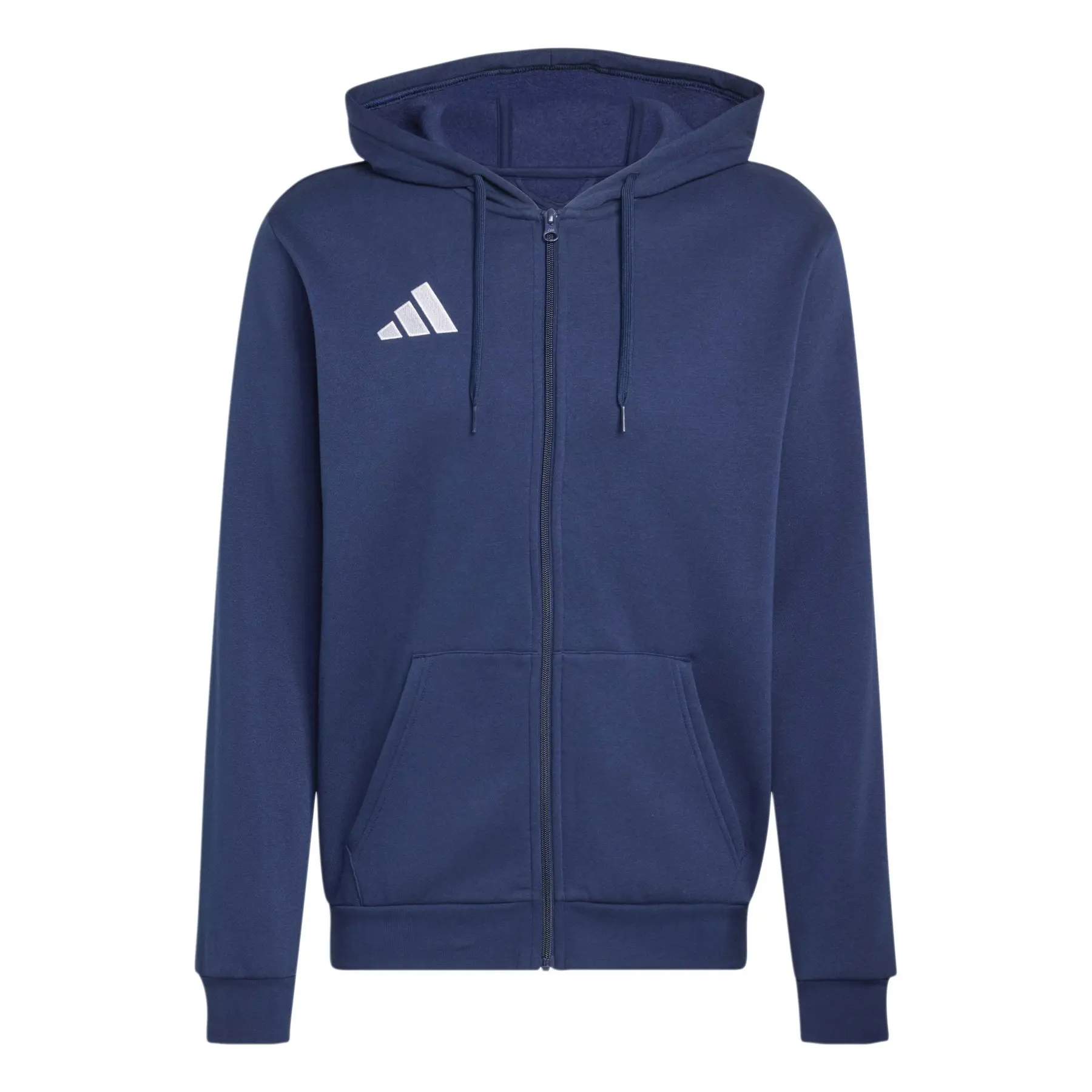 Felpa con cerniera a cappuccio adidas Entrada 26