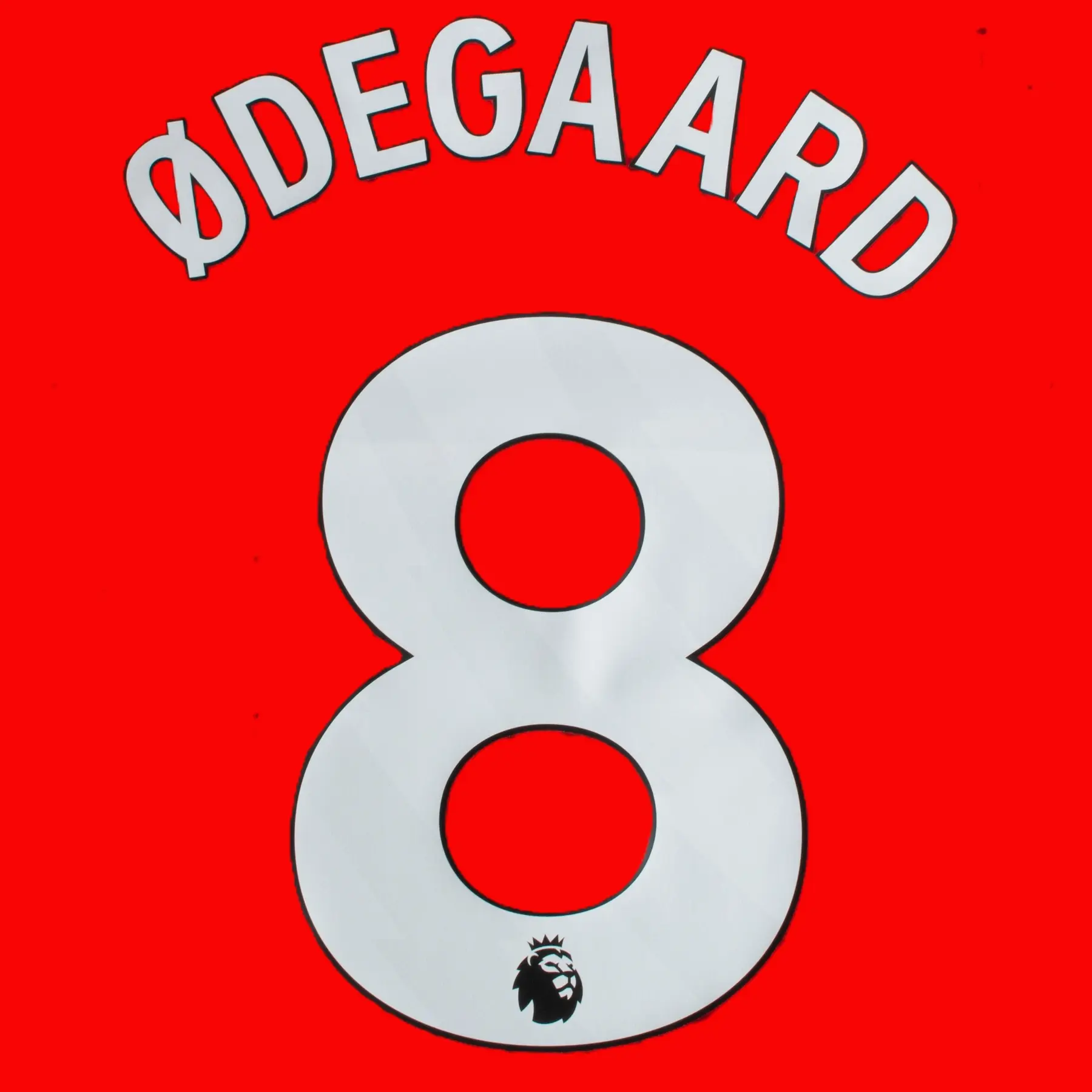 Flocage Arsenal Board Premier League ØDEGAARD #8 2024/25