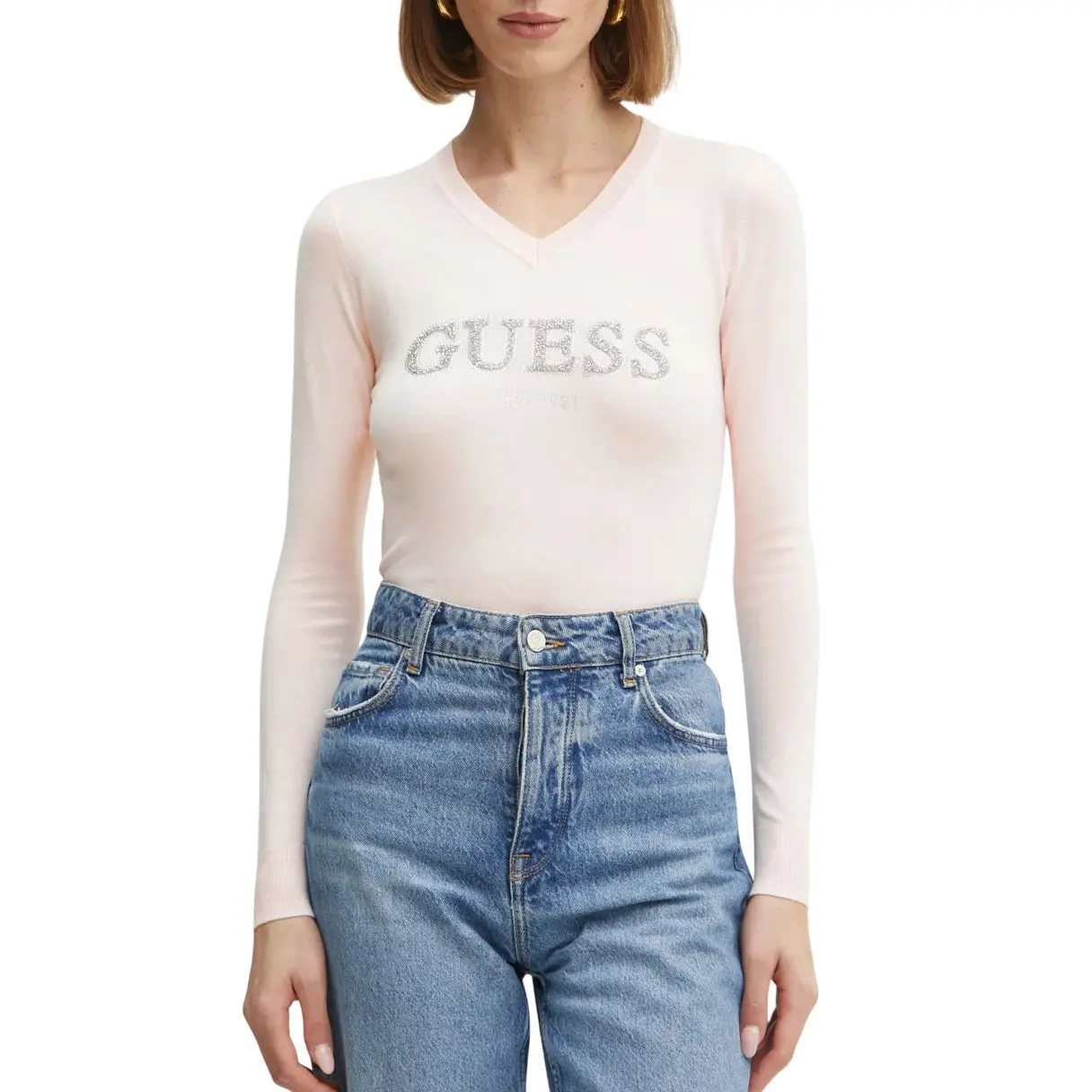 Pull manches longues femme Guess Holly