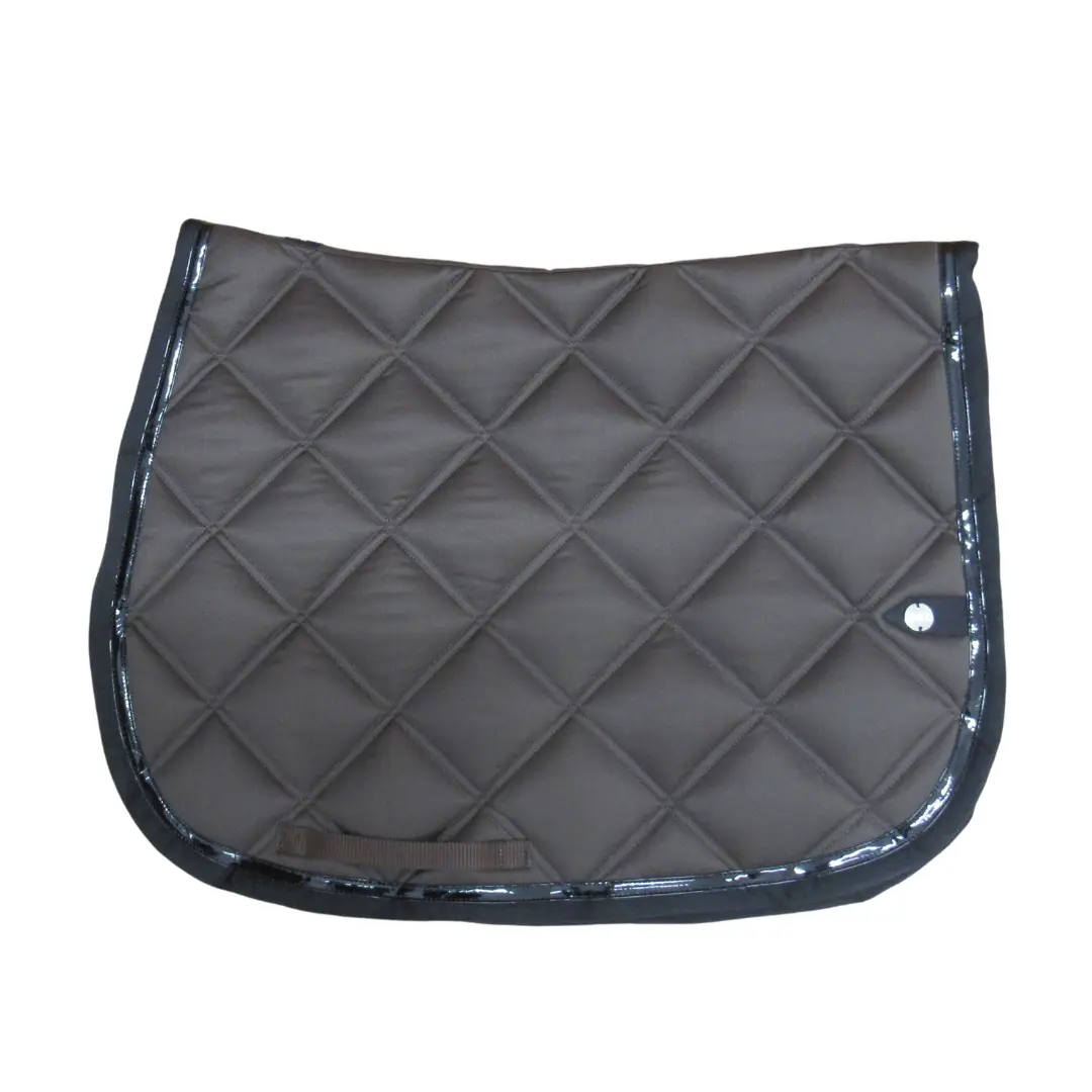 Jumping Saddle Pad Silver Crown Double Carre