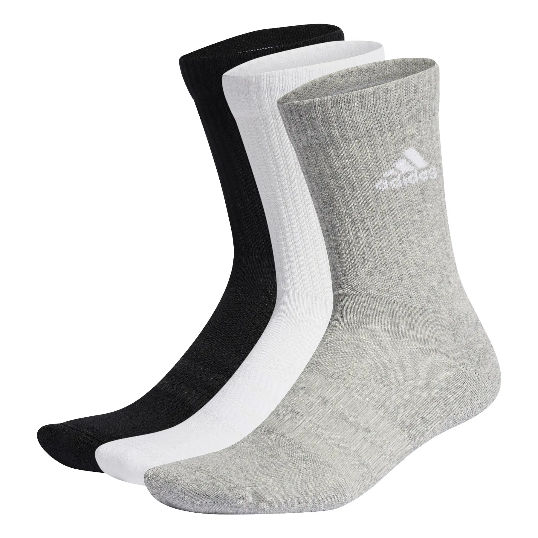 Hohe Baby-Socken Adidas (x3) - Farbe: Grau