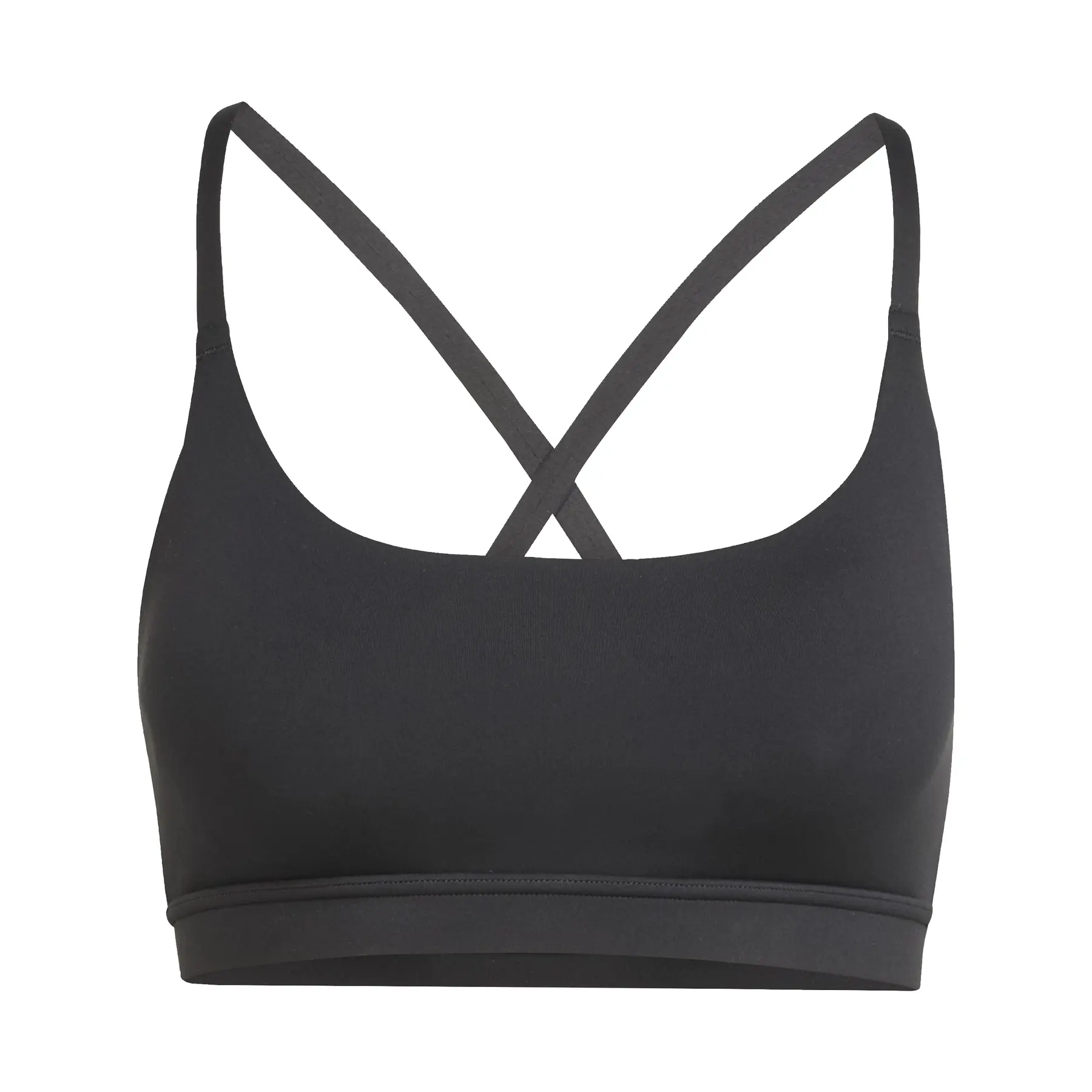 Damen-Sport-BH adidas All Me Light Support - Farbe: Schwarz