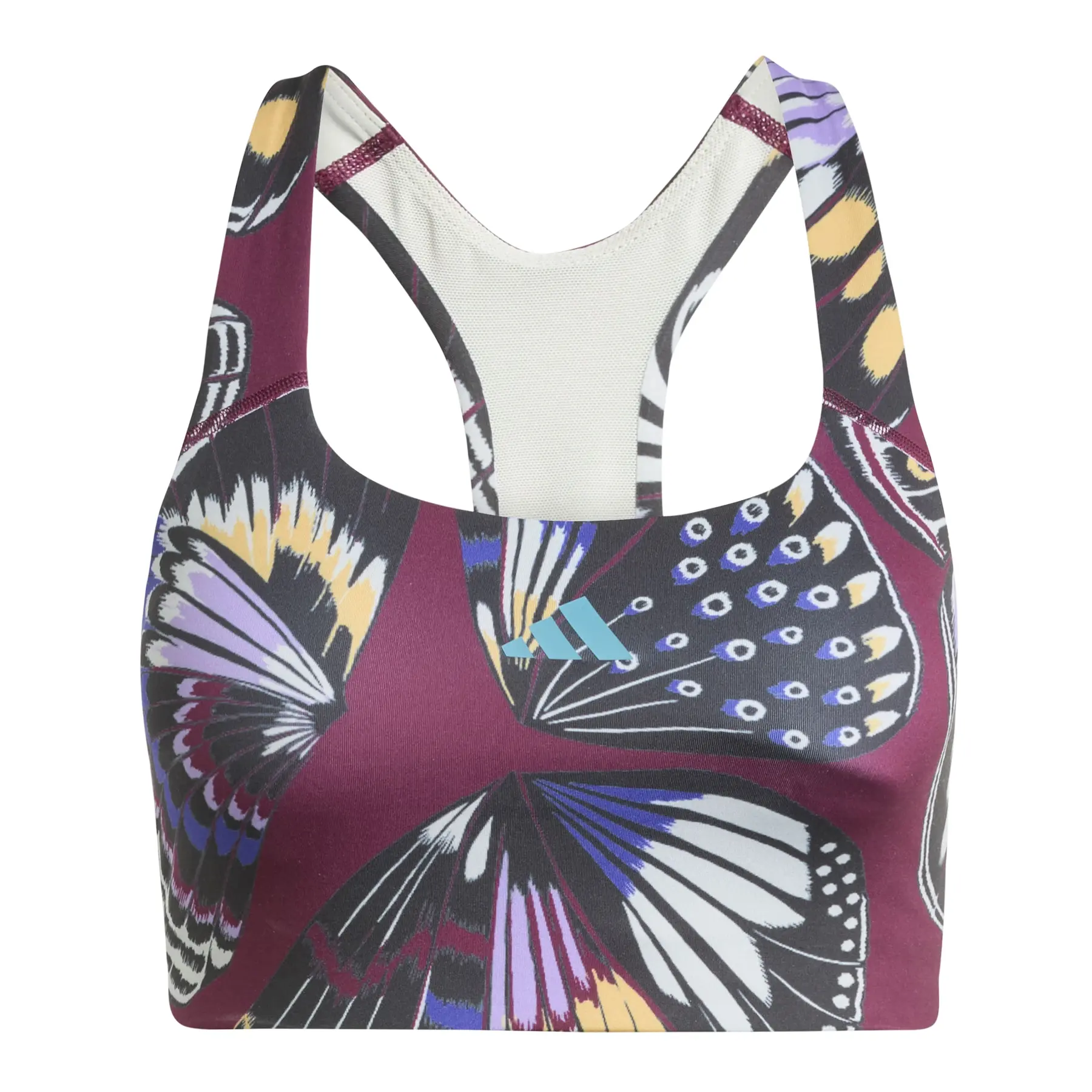 Damen-Sport-BH adidas Farm - Farbe: Schwarz