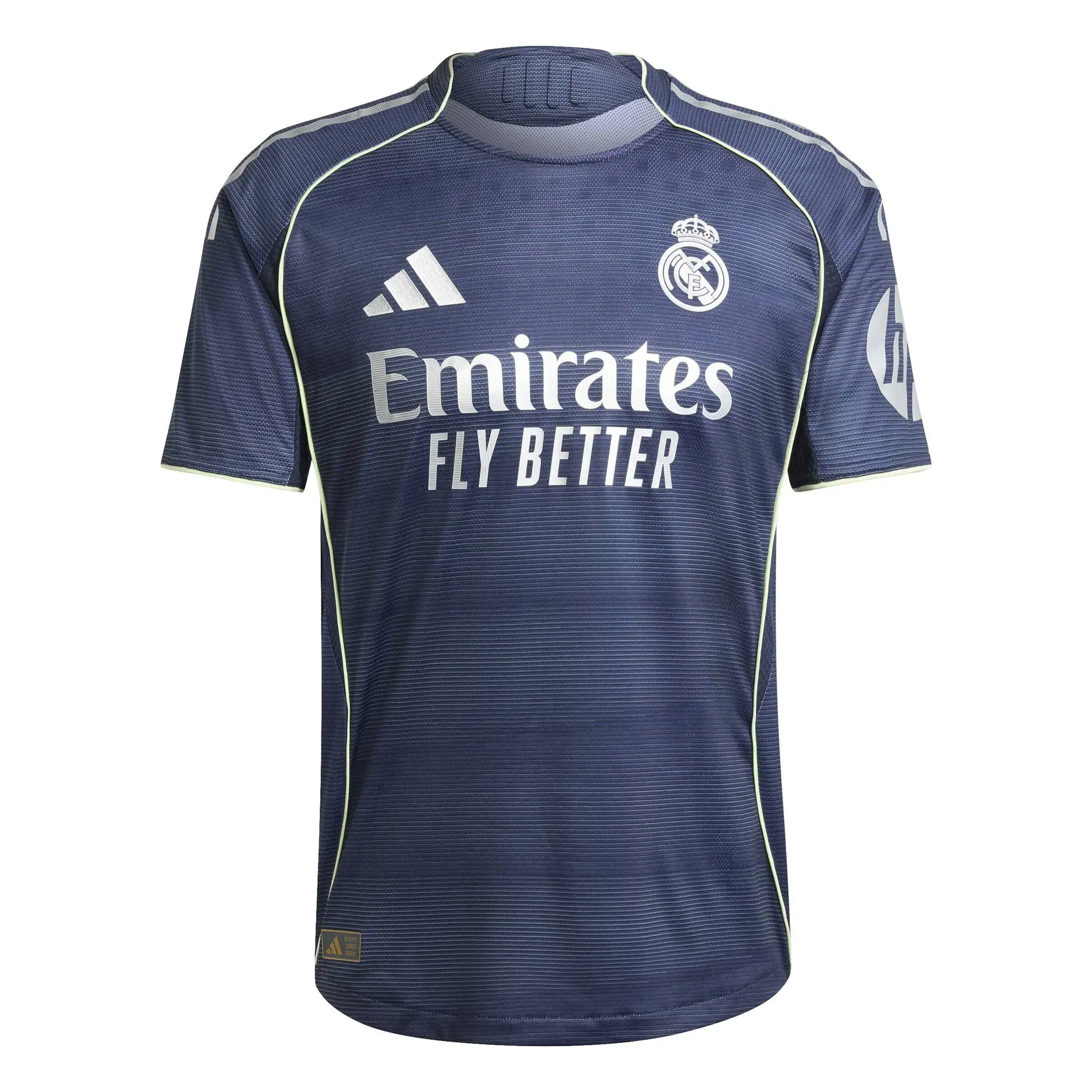 Maglia Trasferta Autentica Real Madrid 2025/26