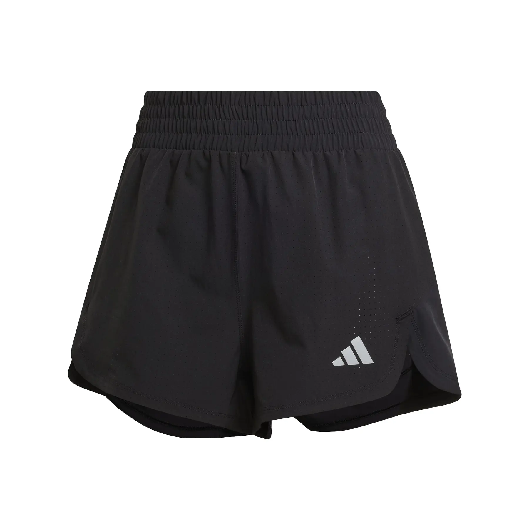 Shorts für Damen adidas Tech Pacer Workout - Farbe: Schwarz