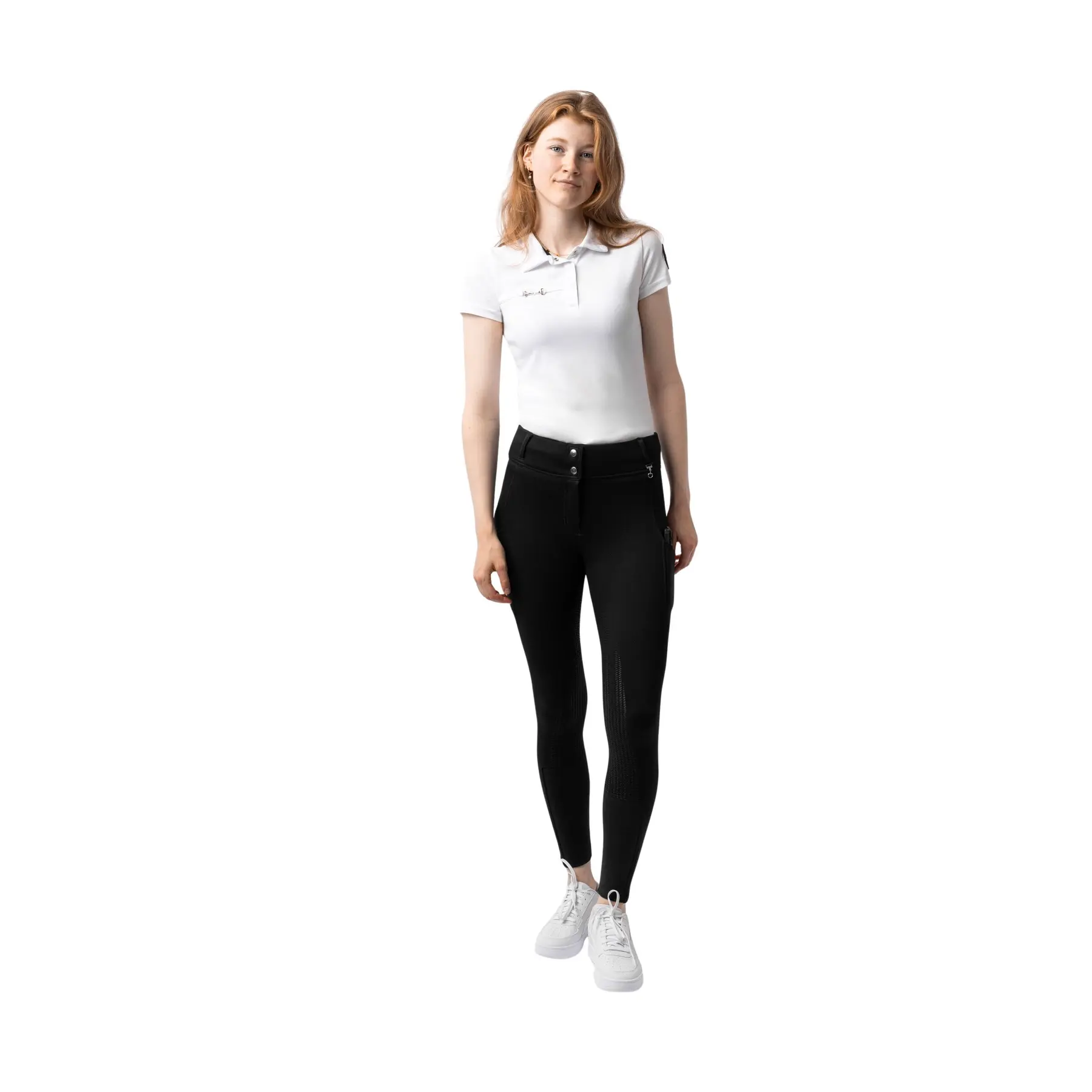Leggings da equitazione termici full grip donna Horze Mira