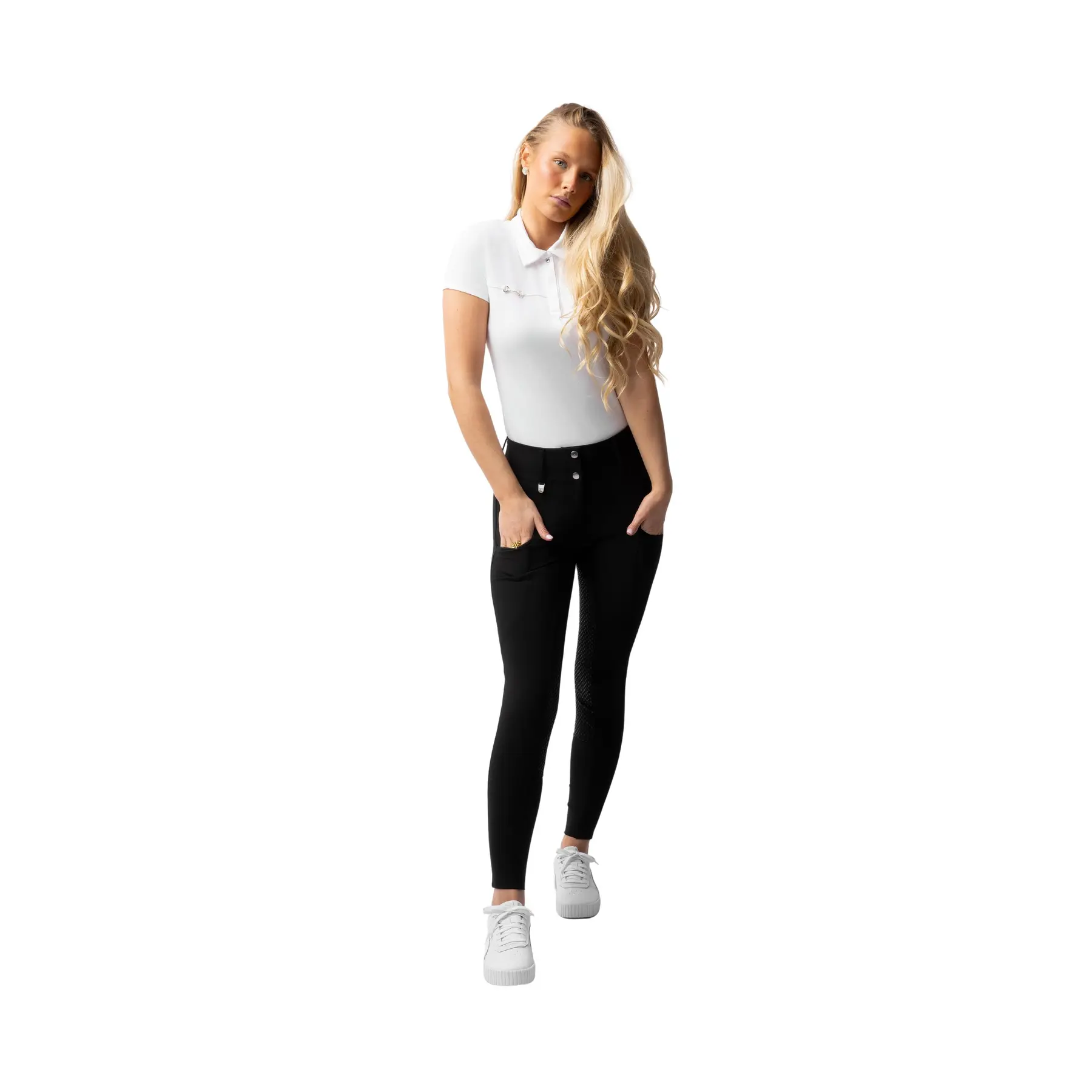 Full grip riding Trousers for women Horze Grand Prix Pro