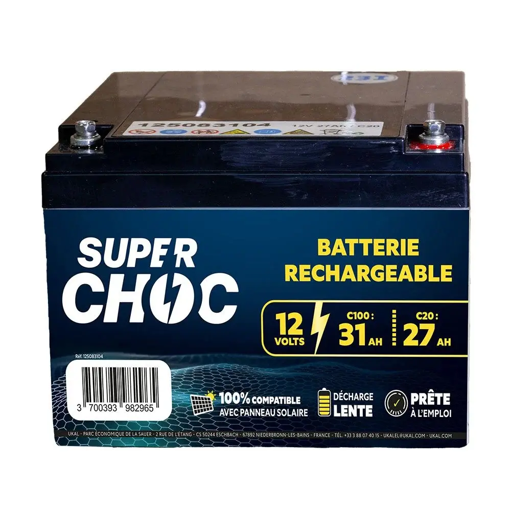 Wiederaufladbarer Akku Superchoc