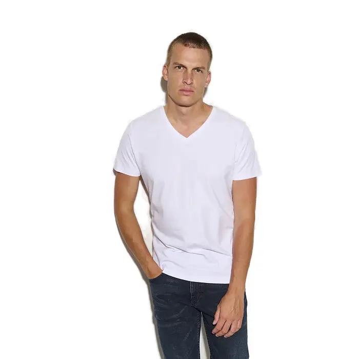 T-Shirt mit V-Ausschnitt Casual Friday lincoln