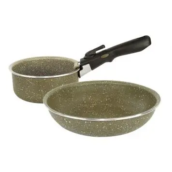 Compact kookset Trakker armolife marble cookset