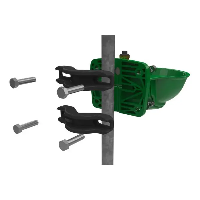Heated drinking trough with 1/2" connection to the mains Kerbl HP20