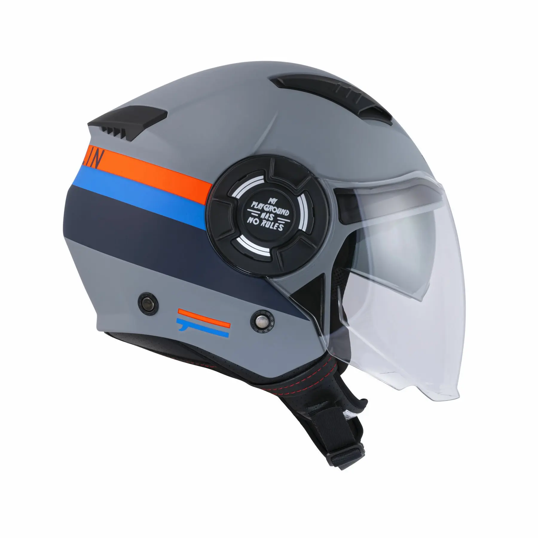 Casco moto jet Pull-in open face