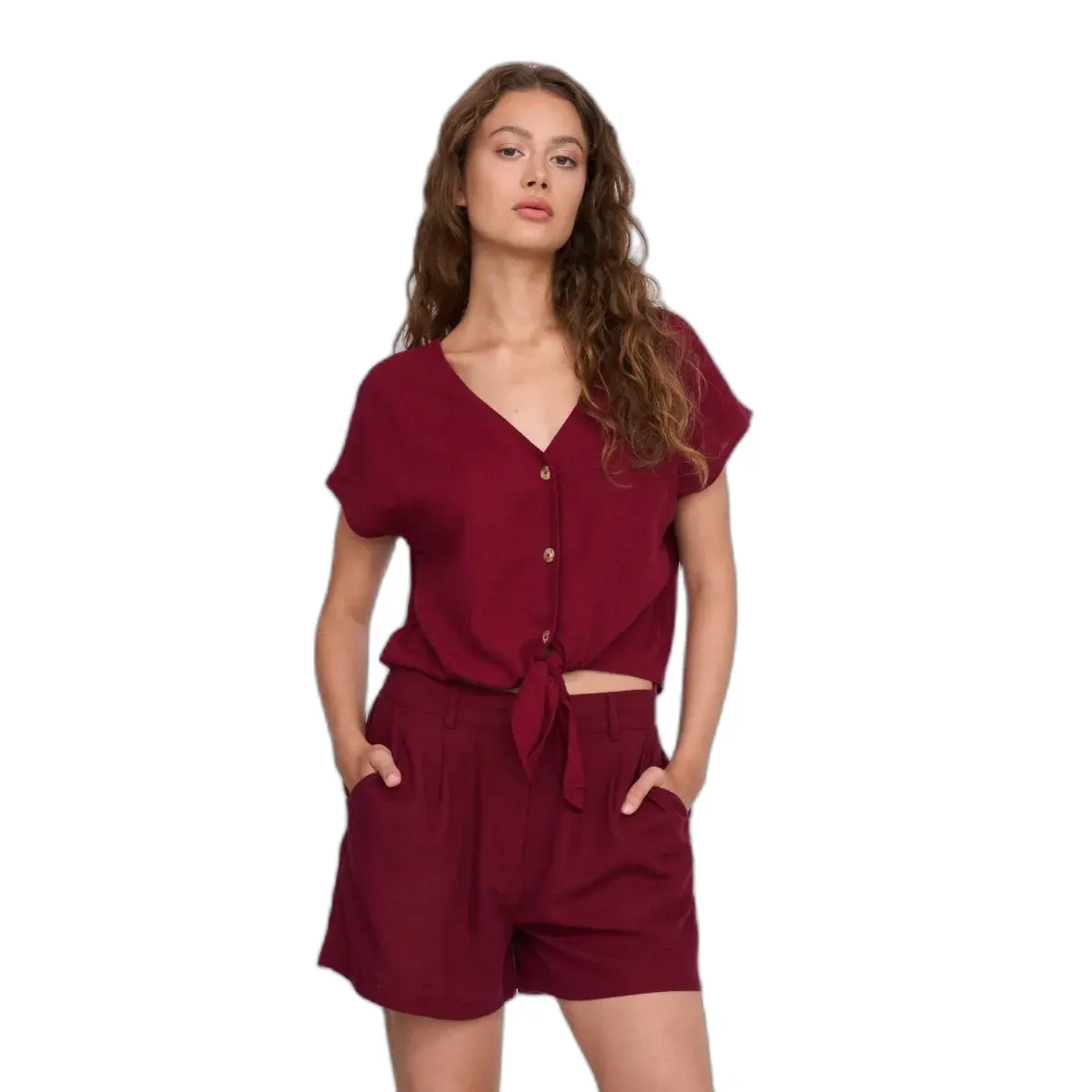 Linen and Viscose Shirt Women 24 Colours