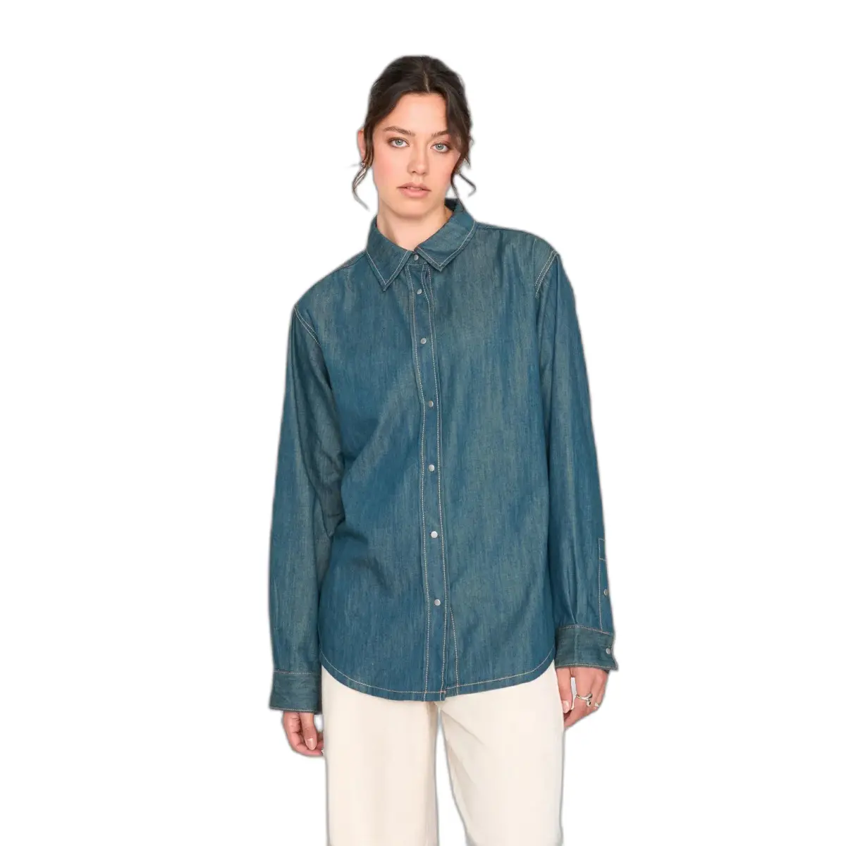Damen Baumwollhemd 24 Colours