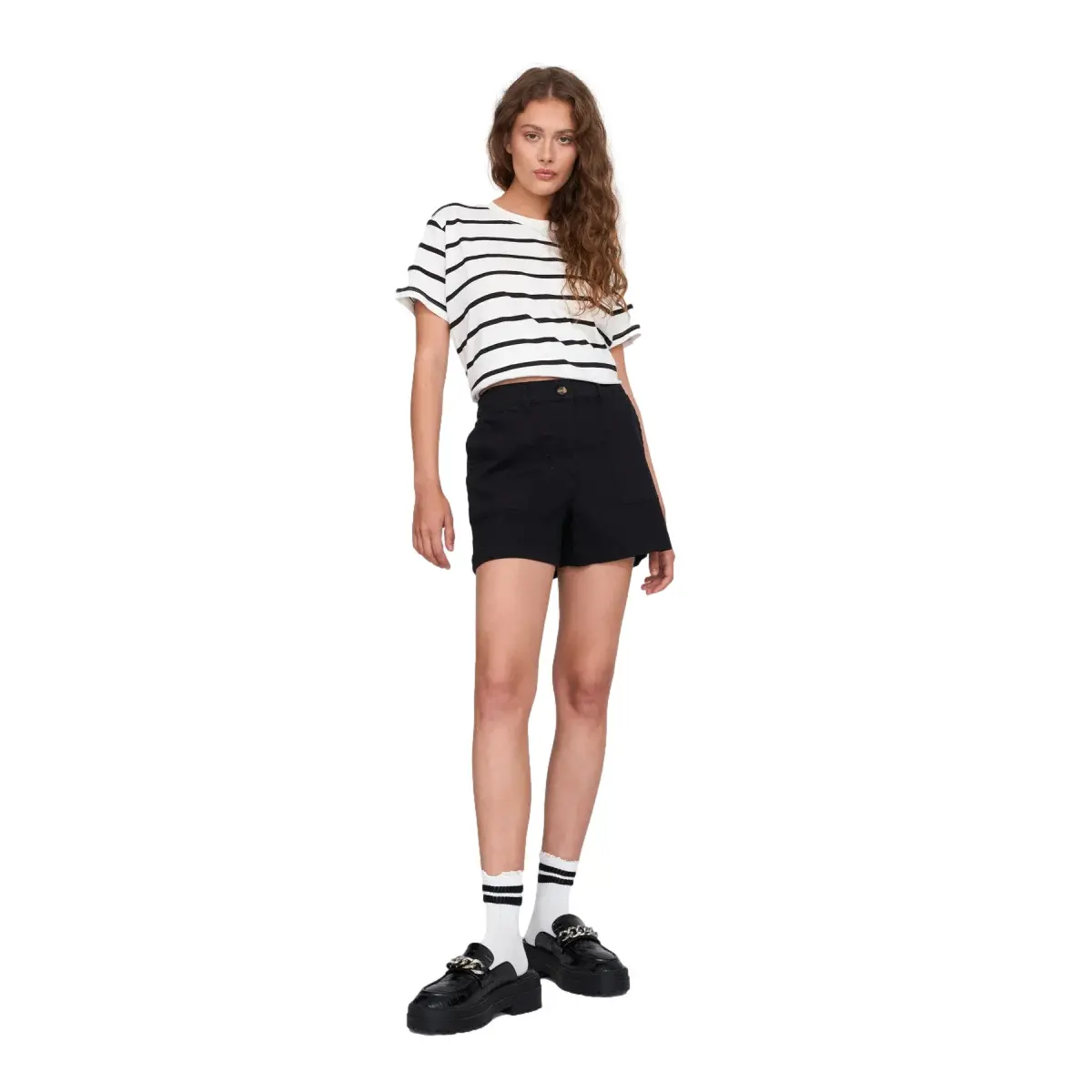 Baumwollshorts mit Taschen Damen 24 Colours