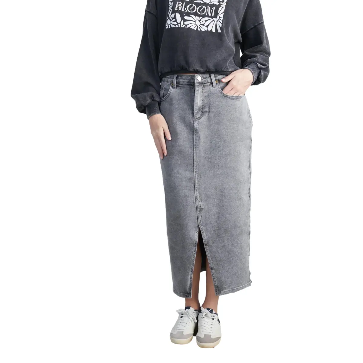 Gonna in denim da donna 24 Colours