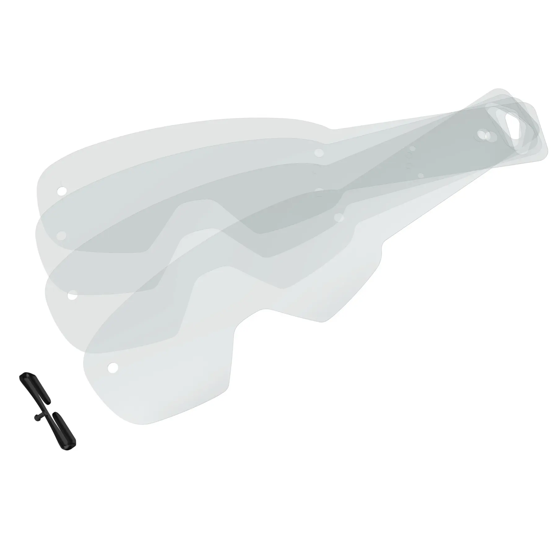 Maschera Scott works rear off buzz MX (x20)