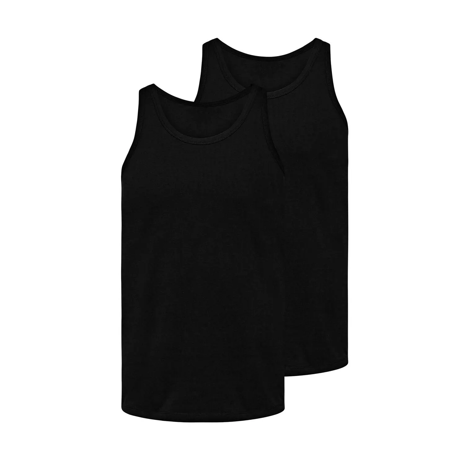 Jack & Jones Black Tank Top Basic (X2)