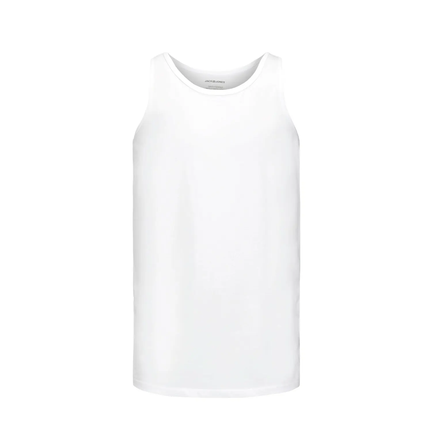 Jack & Jones White Tank Top Basic (X2) - Image 2
