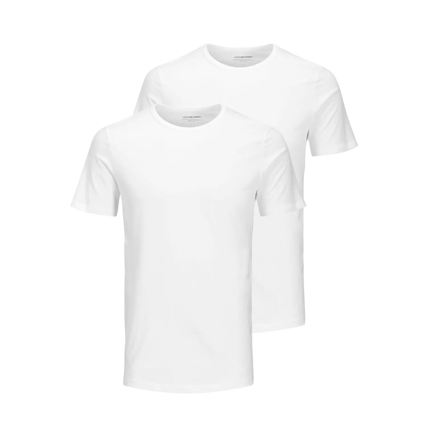 Jack & Jones Men's Jacbasic Crew Neck Tee Ss 2 Pack T-Shirt - Image 3
