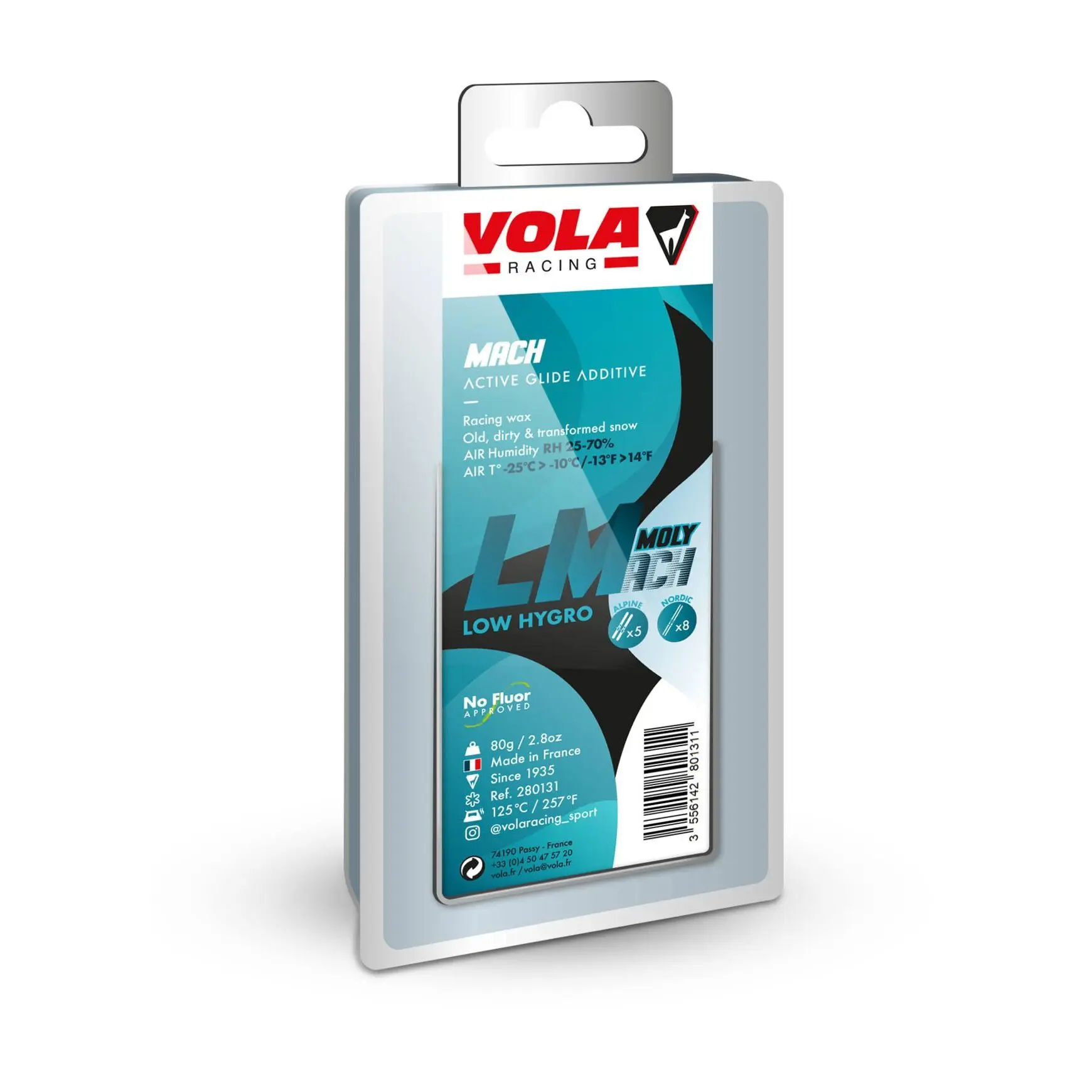 Rennskiwachs Vola LMach Moly 80 g