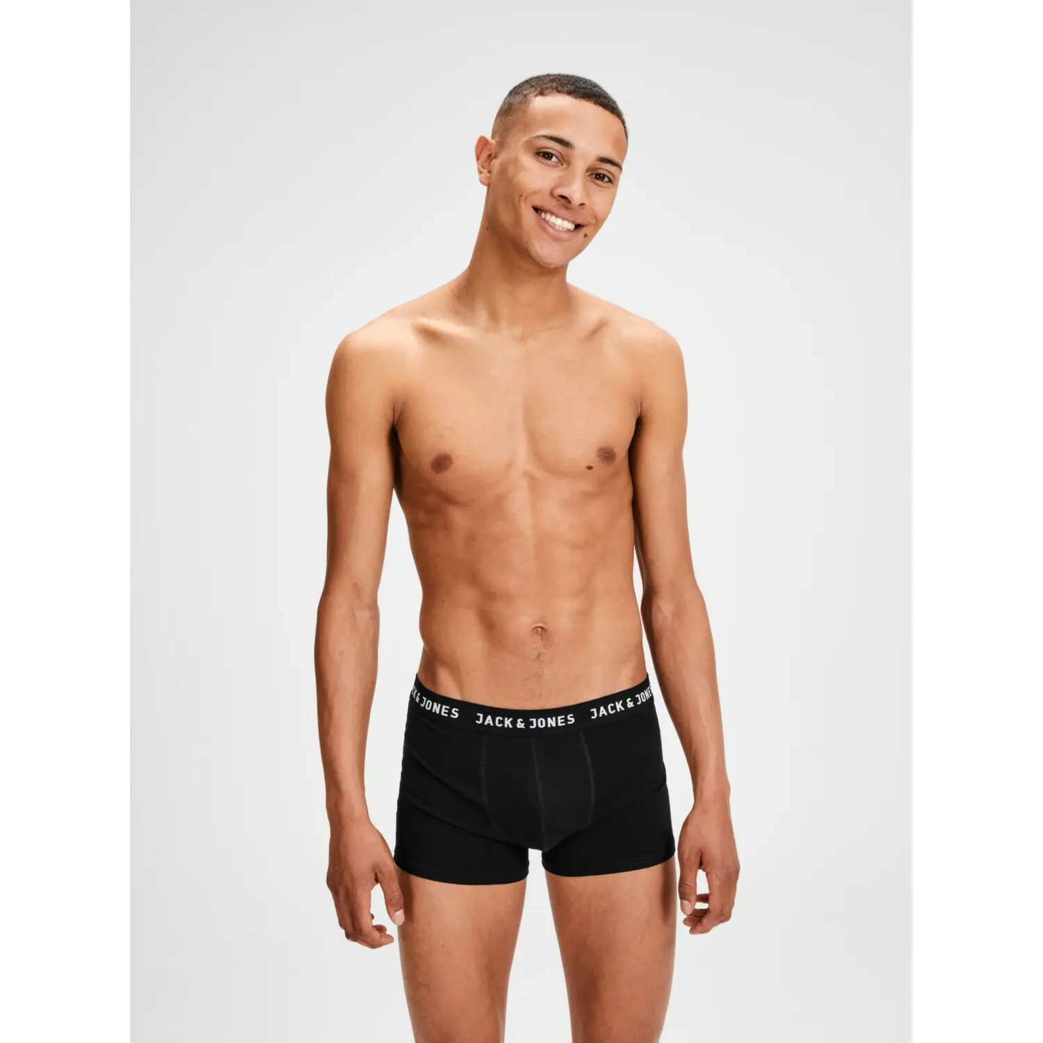 Jack & Jones Black Boxer Shorts Jachuey (X5)