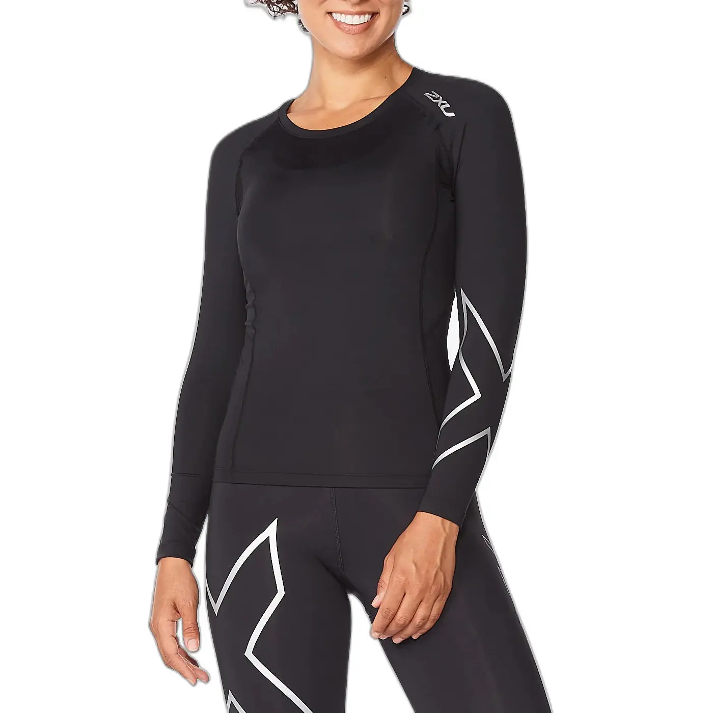 Kompressionstrikot, Langarm, Damen 2XU Core