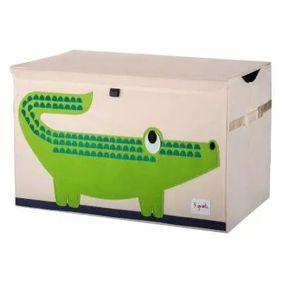 Coffre à jouets 3 Sprouts Crocodile