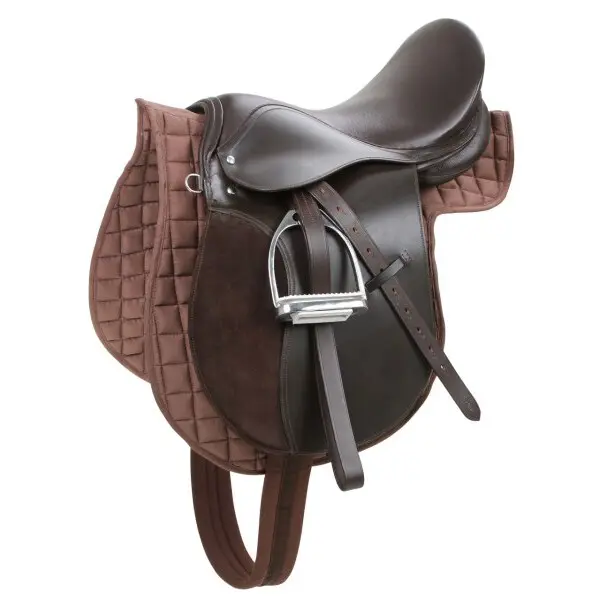 Equipped mixed saddle Kerbl haflinger