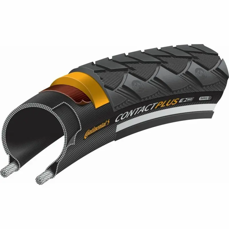 Pneumatico rigido Continental Contact Plus Reflex 26x1,75