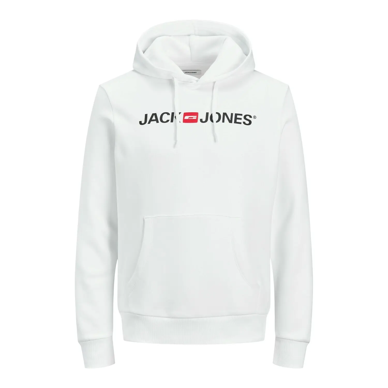 Jack & Jones White Hoodie Corp Old Logo
