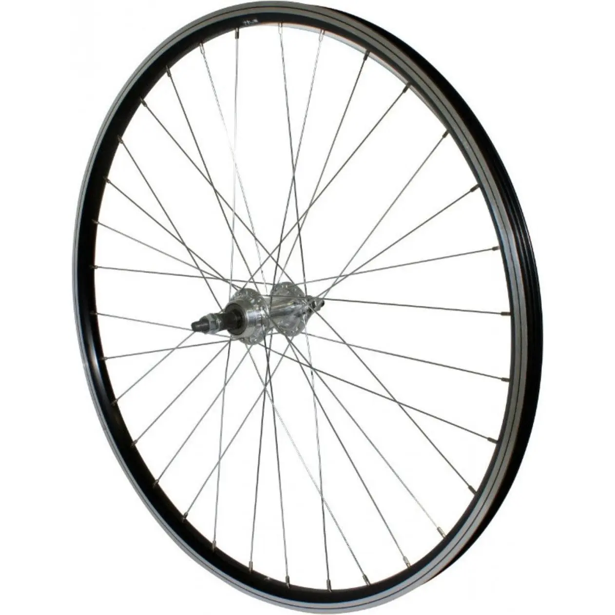Hinterrad Alu doppelwandig Nabe Alu Vollachse Freilauf P2R 7-6V.