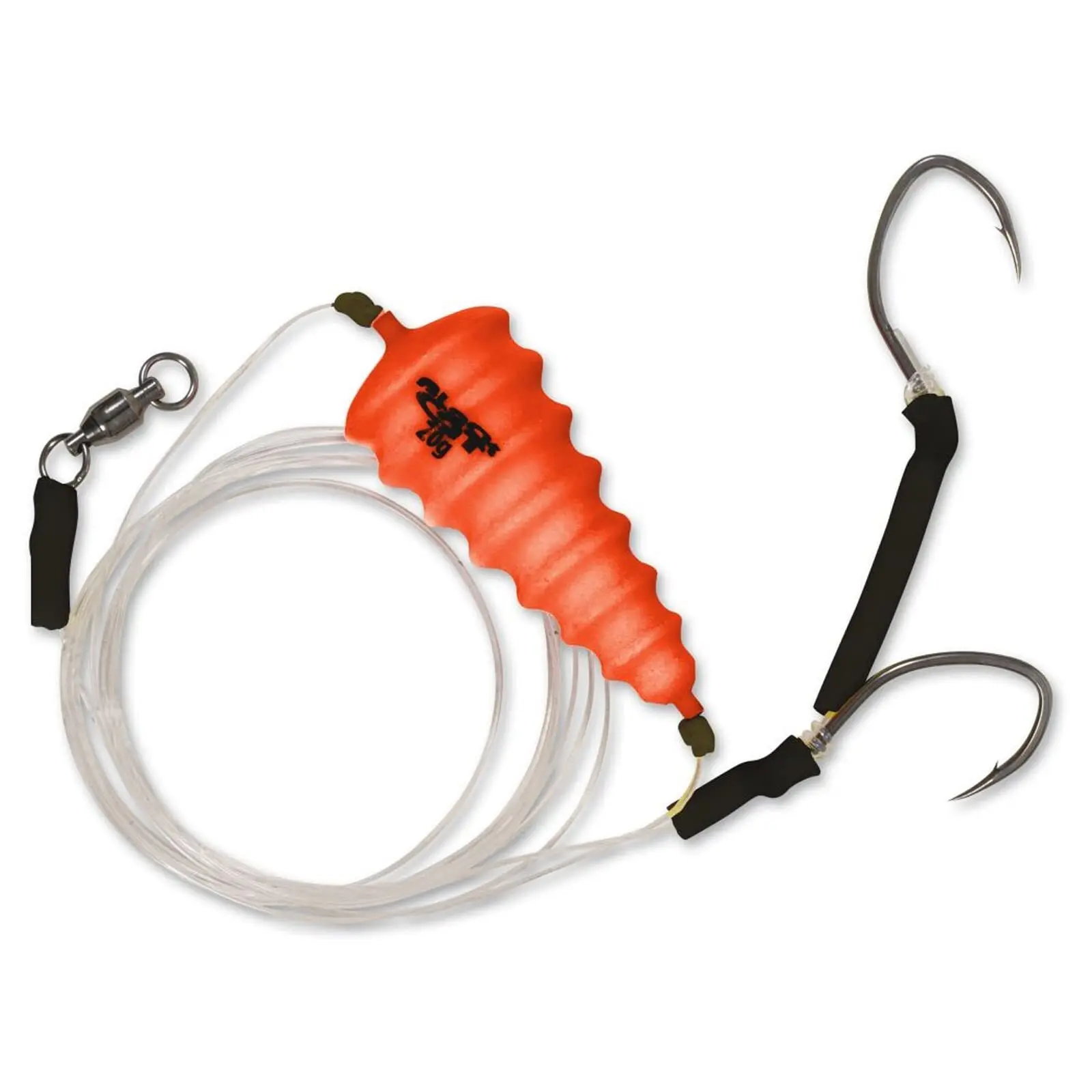 Vordere Reihe Black Cat Baitfish Tree Rig 2 m