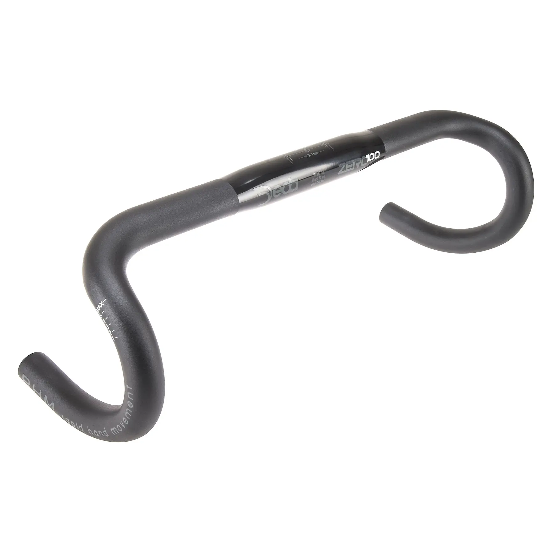 Zero-Bügel aus Aluminium Deda 100 RHM
