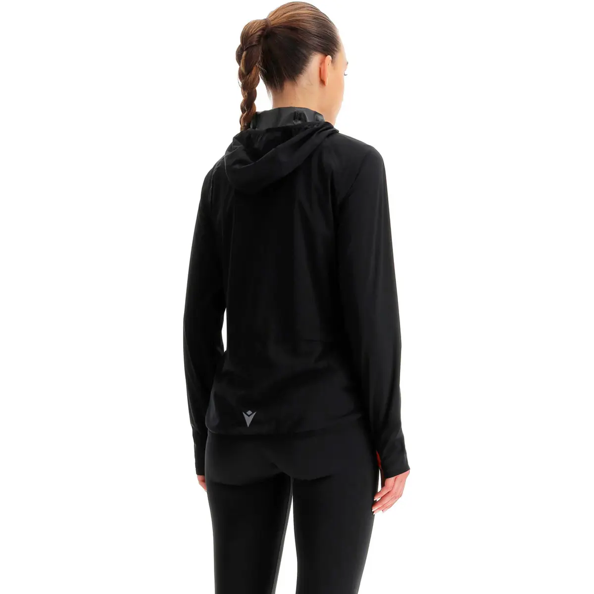 Macron Femme Veste Run Noir Extra Petit
