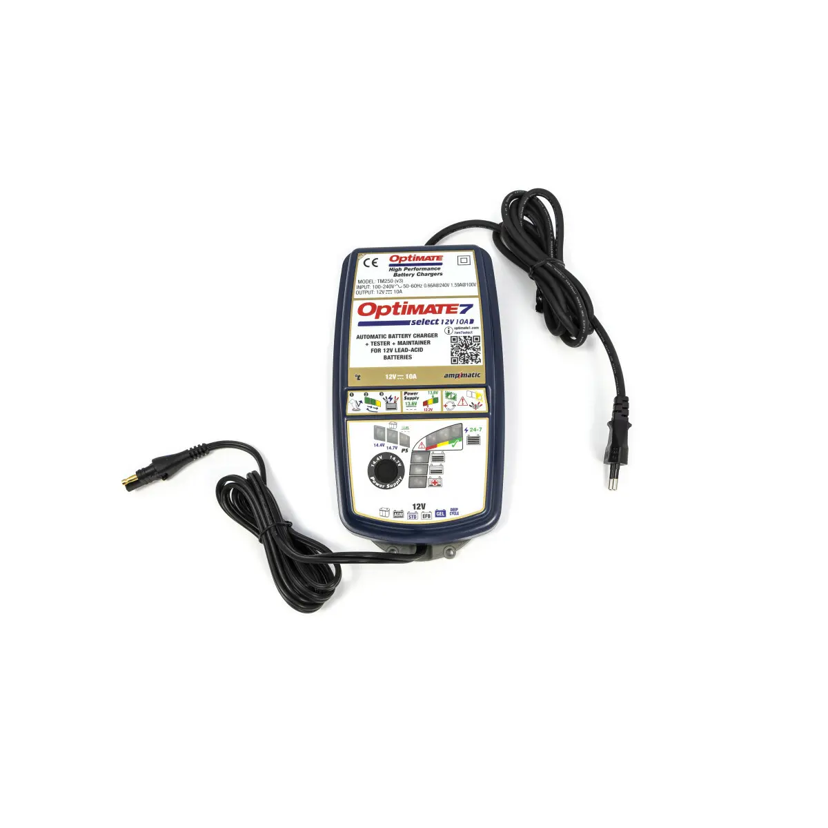Stromversorgung Tecmate optimate 7 slct