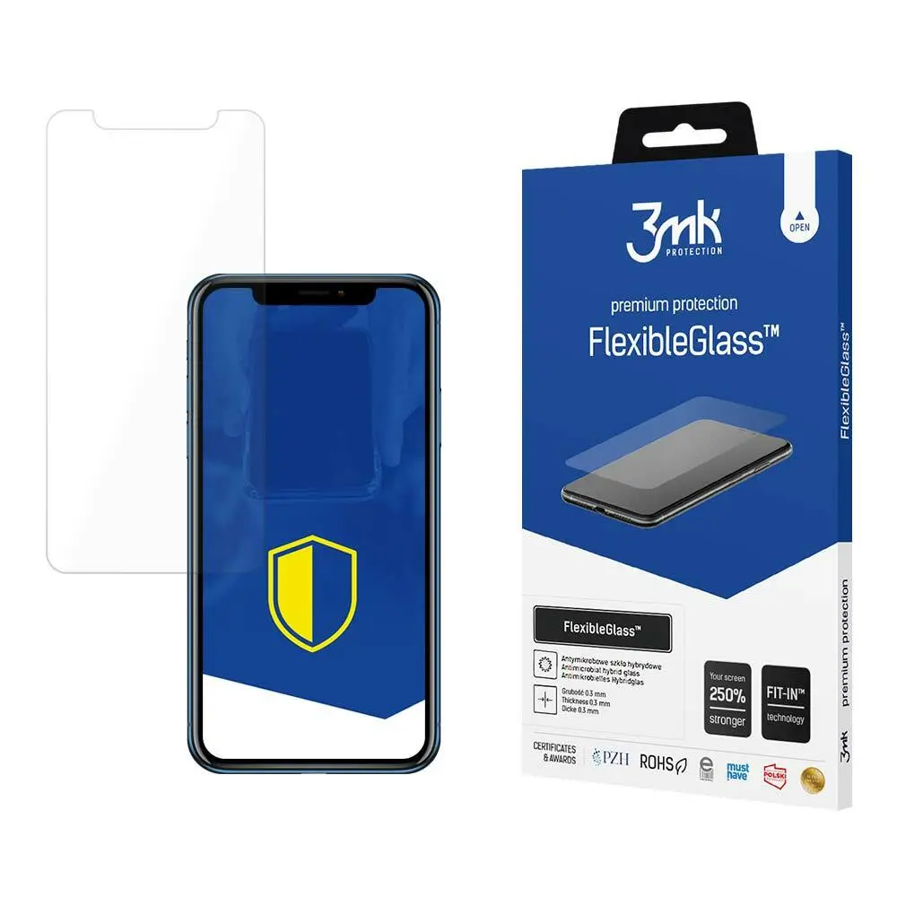 Hybridglas 3MK Apple iPhone Xr - FlexibleGlass™
