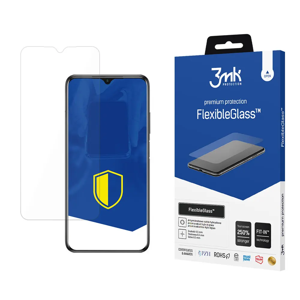 Hybridglas 3MK Xiaomi POCO M3 - FlexibeGlass™
