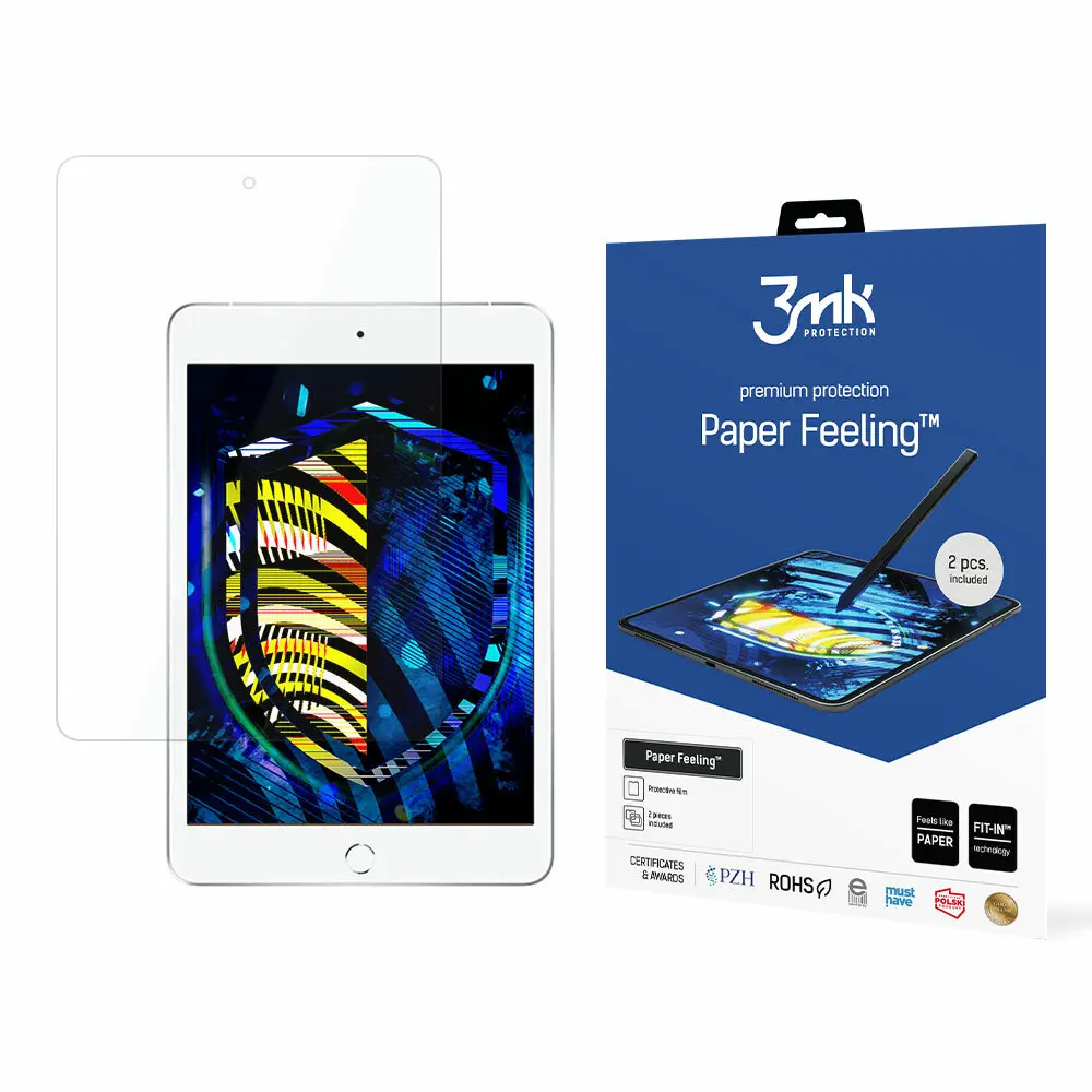 Hybridglas 3MK Apple iPad mini 5 Paper Feeling™