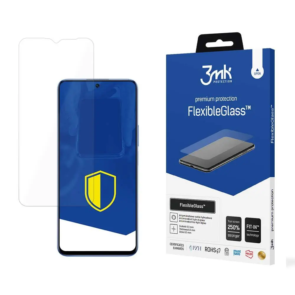 Hybridglas 3MK Honor X8 - FlexibleGlass™