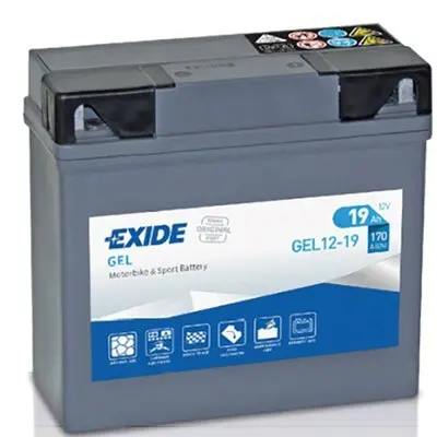 Onderhoudsvrije verzegelde motorfietsaccu Exide